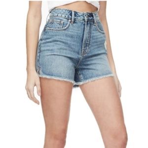 Good American Bombshell Denim Shorts 25
